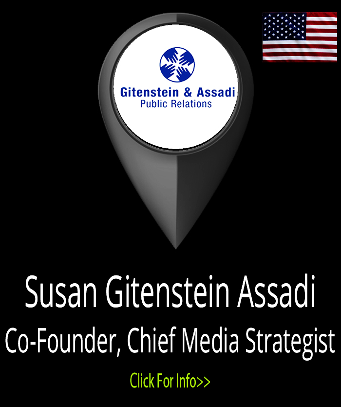 Susan Gitenstein Assadi, Co-Founder, Chief Media Strategist | Gitenstein & Assadi PR